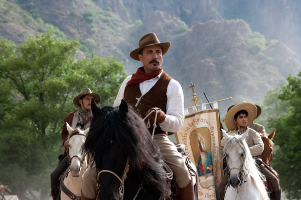 CATHOLIC ACTOR ANDY GARCIA STARS IN SCENE FROM MOVIE 'FOR GREATER GLORY'