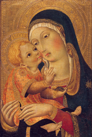Mary and the Child Jesus are depicted in this painting "Madonna and Child" from the Robert Lehman Collection at the Metropolitan Museum of Art. The Christmas season begins with the Dec. 24 evening vigil commemorating the birth of Christ and ends with the feast of the Baptism of the Lord, Jan. 13. (CNS/Art Resource/Metropolitan Museum of Art)