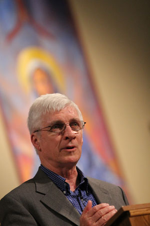 Ralph Martin led the parish mission at St. Timothy in Mesa this Advent. (J.D. Long-García/CATHOLIC SUN)