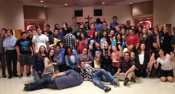 Photo courtesy of St. Gabriel youth group