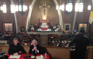 The Midnight Mass as celebrated at Ss. Simon and Jude Cathedral. It was carried live on AZ-TV7/Cable 13, 1310AM and 92.3FM.