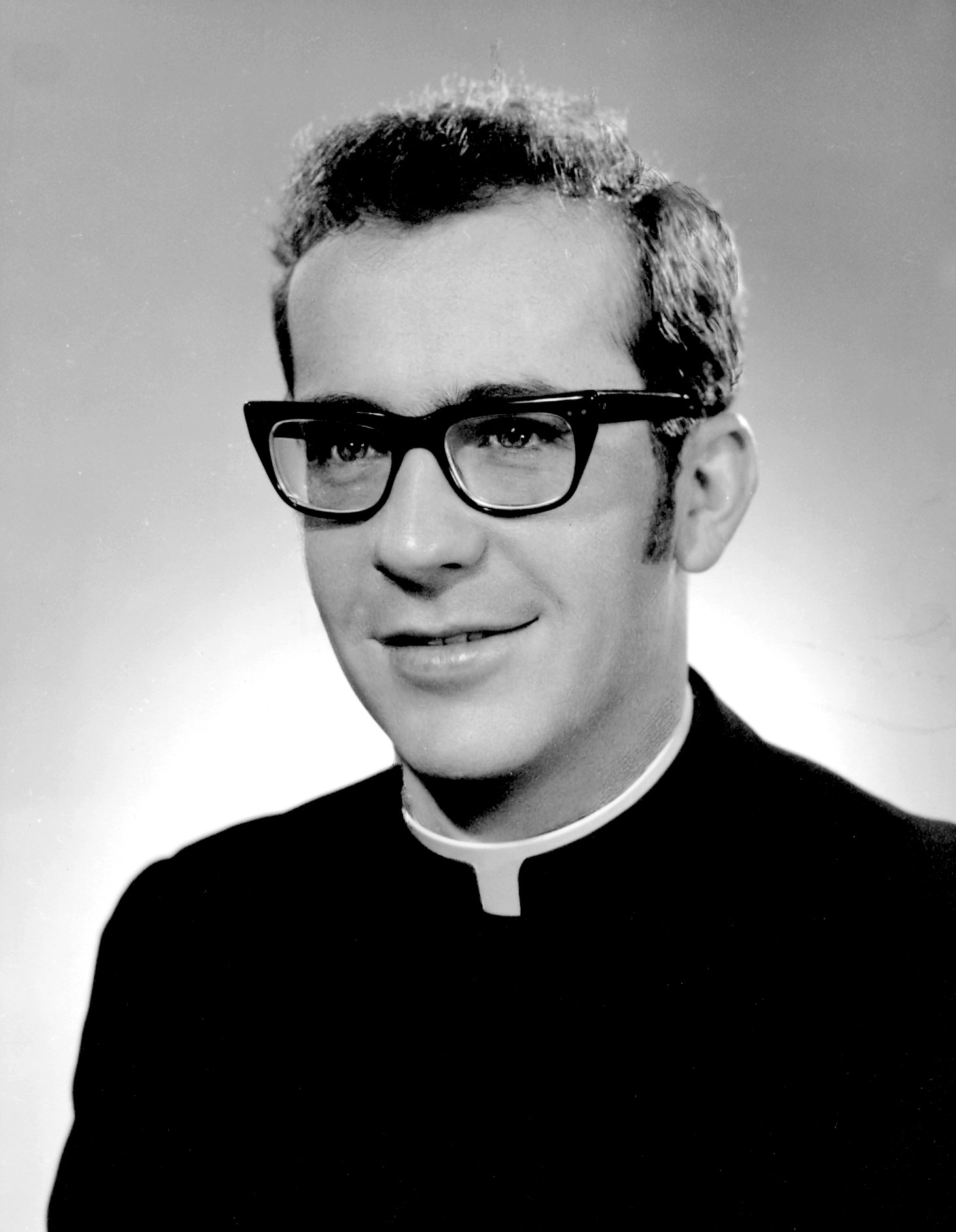 Fr. Olmsted’s ordination photo taken at age 26.