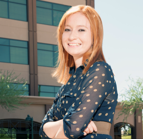 Marlo Enrico, a communication arts major at Benedictine University's Mesa campus (courtesy photo)