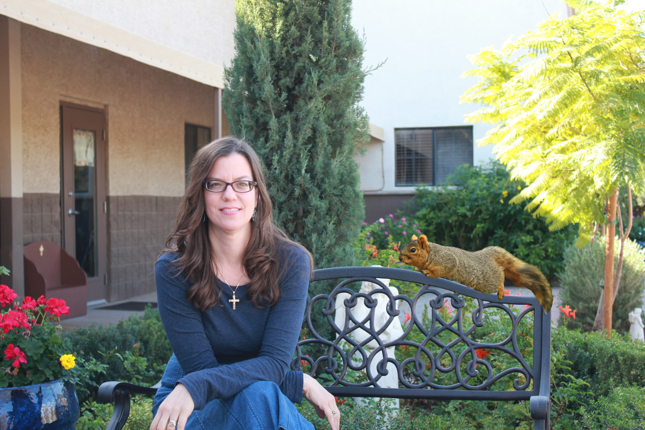Local author Sherry Boas has added children’s books to her repertoire in her newly published “Billowtail,” a novel that weaves together spiritual truths and the adventures of squirrels along the Way of St. James. (Courtesy photo)
