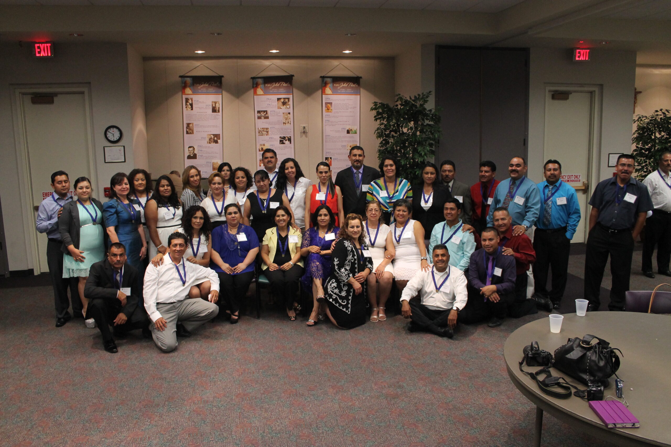 Graduates of the Kino Catechetical Institute's Spanish cohort (Ambria Hammel/CATHOLIC SUN)