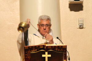 Franciscan Father Vince Mesi (Ambria Hammel/CATHOLIC SUN)
