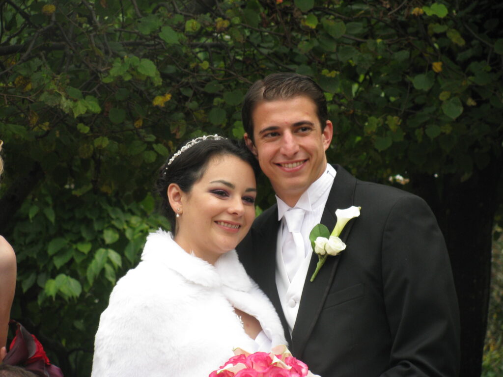 Rebecca and Ken Roberts will celebrate five years of marriage in October. "The joy you experience in marital intimacy is directly proportional to the love you have for Christ," the couple said.