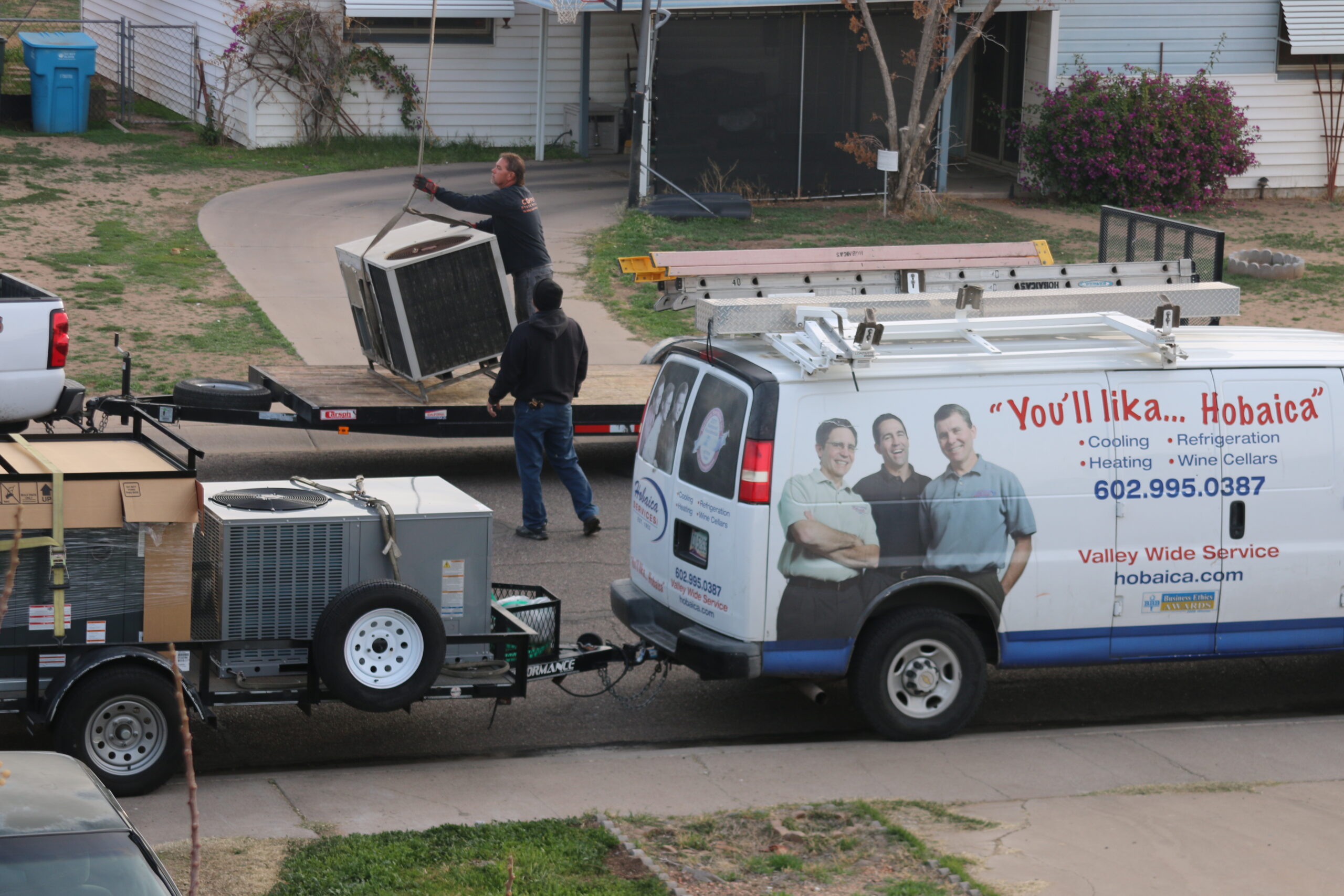 Ernesto and Diane Lopez, along with several other local families in need, received a new heating and cooling system from Hobaica Services' BEGIN program. Friends and family nominate worthy candidates for the company's assistance and recipients are announced each fall.