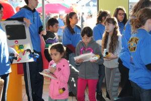 People of all ages enjoyed a free breakfast Thanksgiving morning at Julian Nabozny's McDonald's in South Phoenix. 