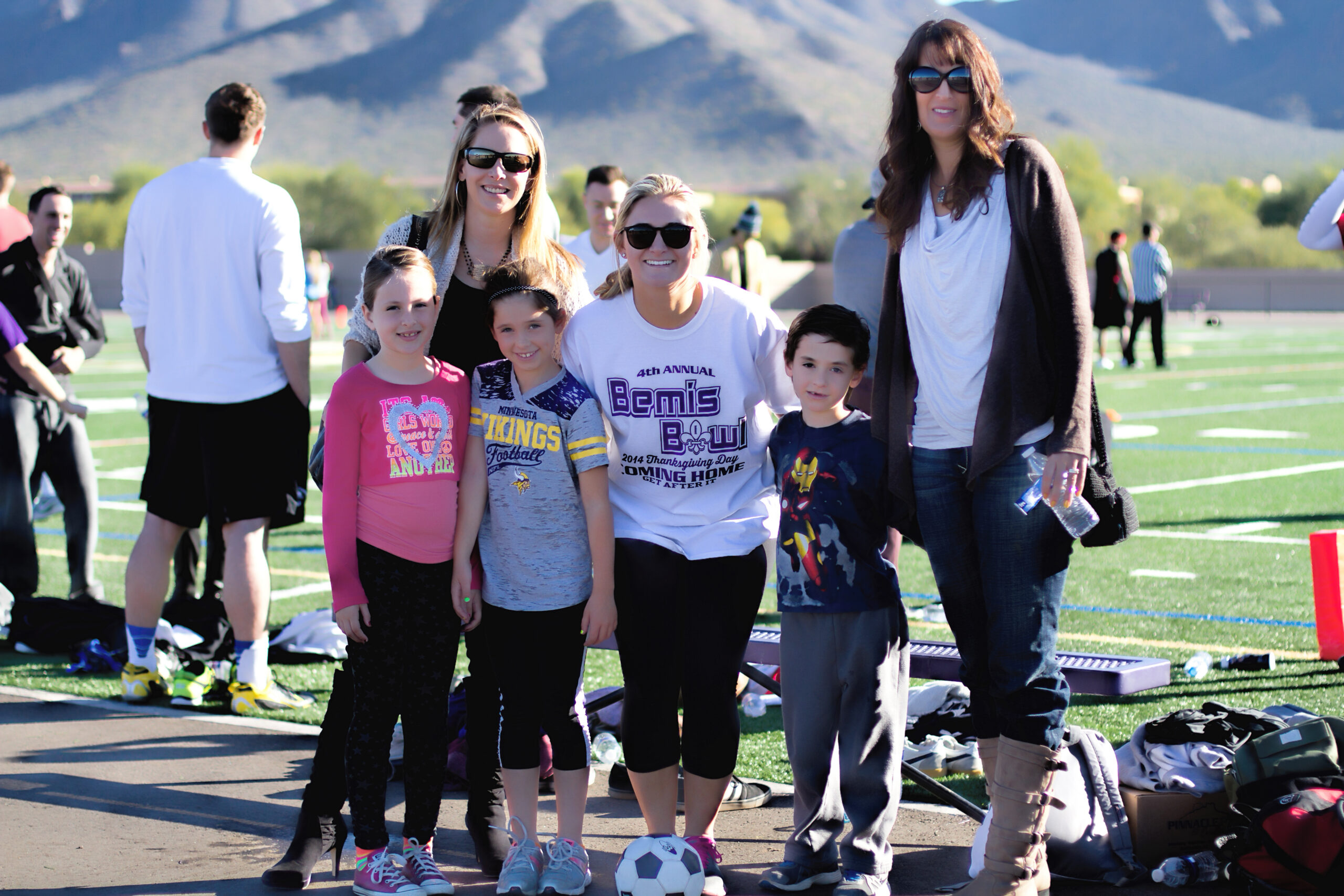 Friends, family, students and supporters of the late Coach Scot Bemis showed up Nov. 27 for the fourth annual Bemis Bowl, played for the first time on the new Scot A. Bemis Field.