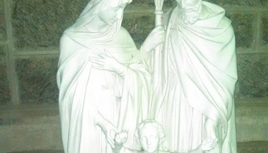 A statue of the Holy Family at Holy Family Parish in Philadelphia. Joyce Coronel/CATHOLIC SUN)
