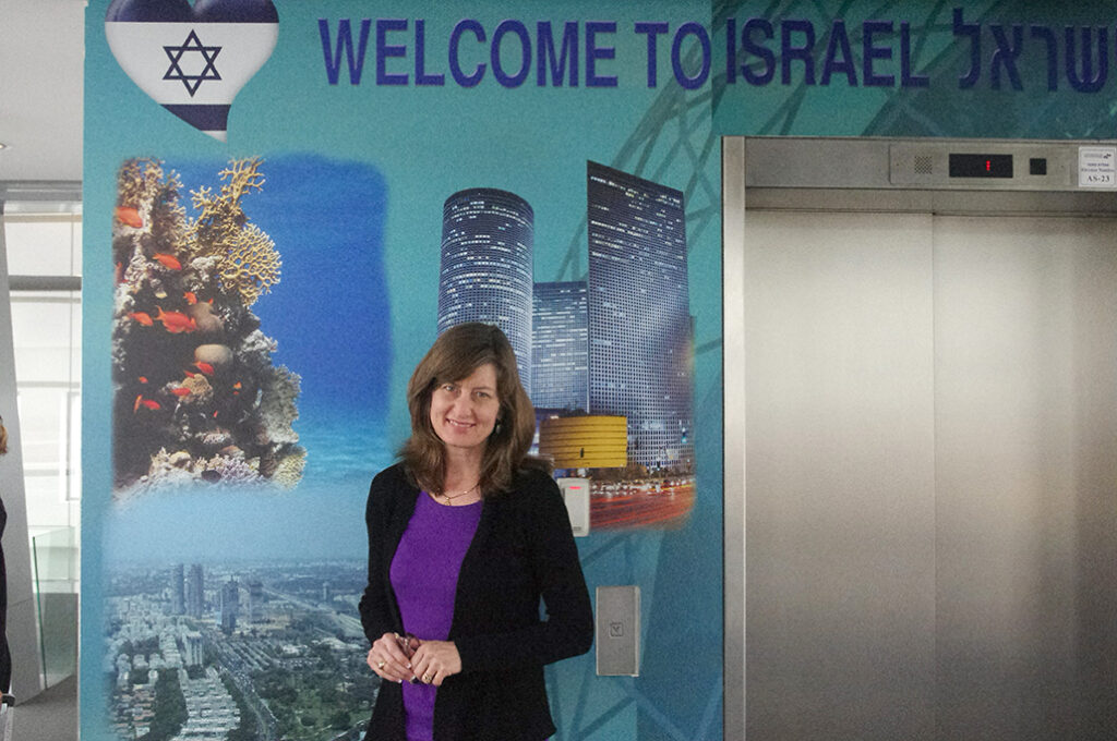 Joyce Coronel arrived in Tel Aviv, Israel Nov. 4. (Joyce Coronel/CATHOLIC SUN)