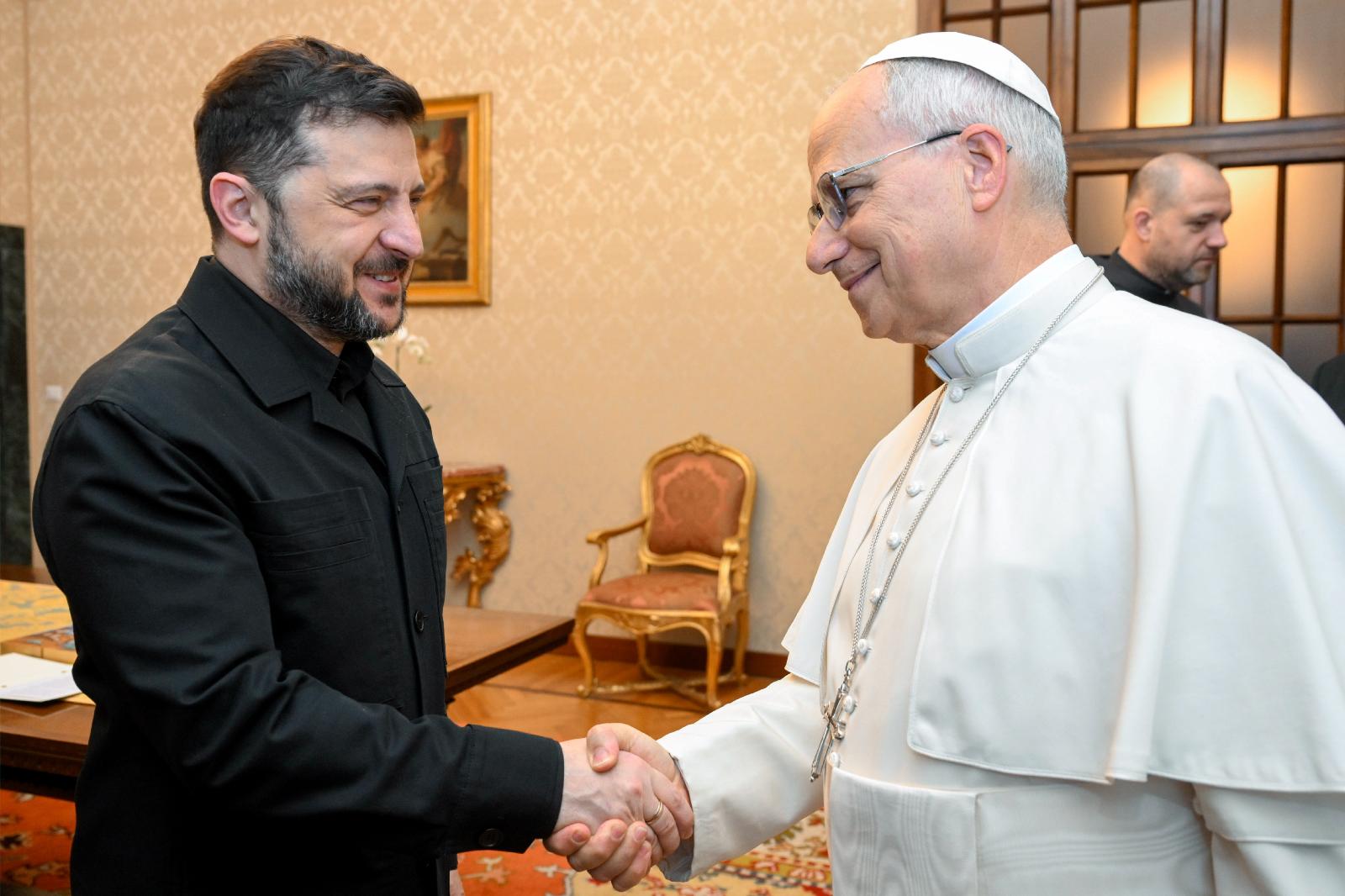Pope Leo urges Ukraine-Russia humanitarian cooperation as Russian strike kills children at playground
